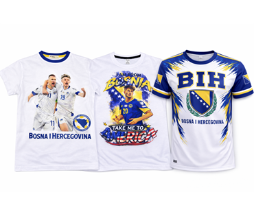 3444 T- SHIRT MAJICA BIH – NAVIJAČKA